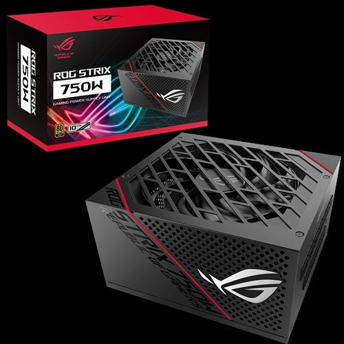 Fuente De Poder Asus Rog-Strix-750G Negro