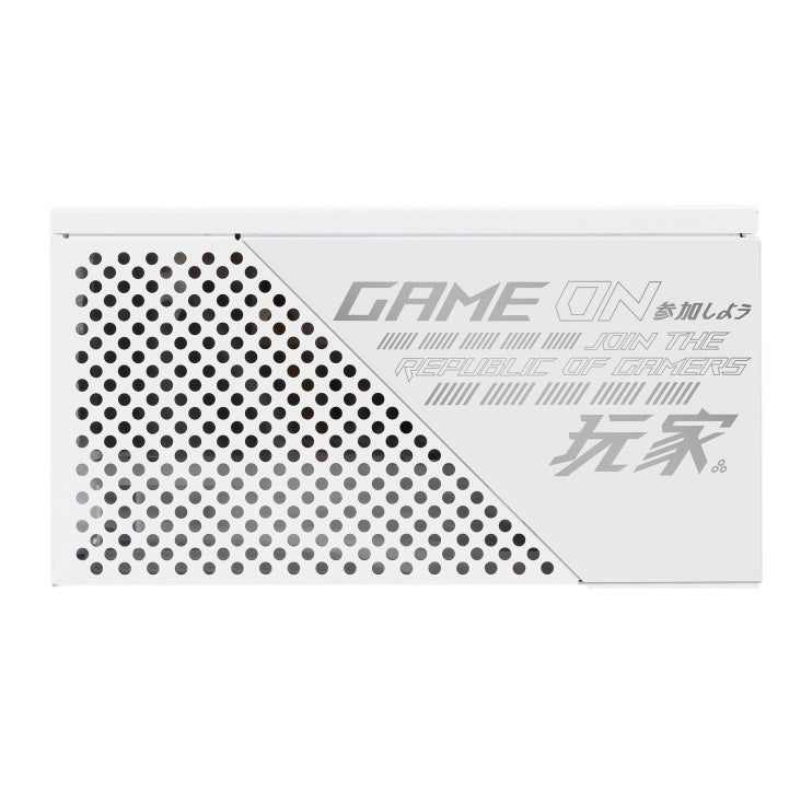 Fuente De Poder Asus Rog-Strix-850G-White Color Blanco