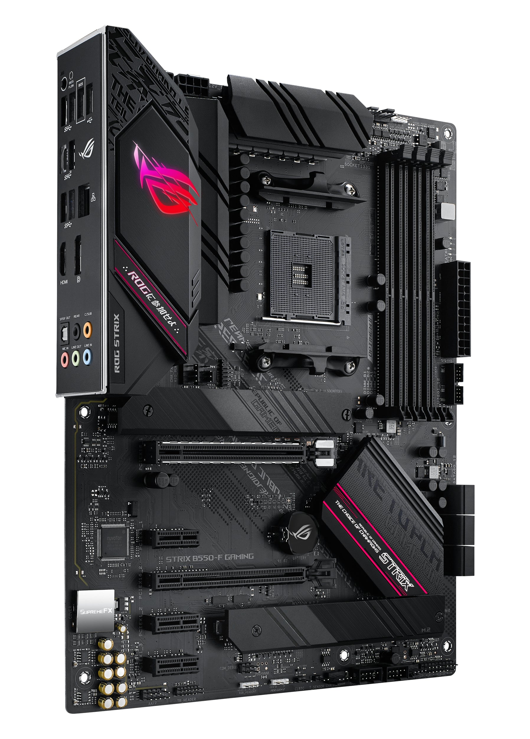 Tarjeta Madre Asus Rog Strix B550-F Gaming Ddr4 128 Gb Amd Zócalo Am4 Atx