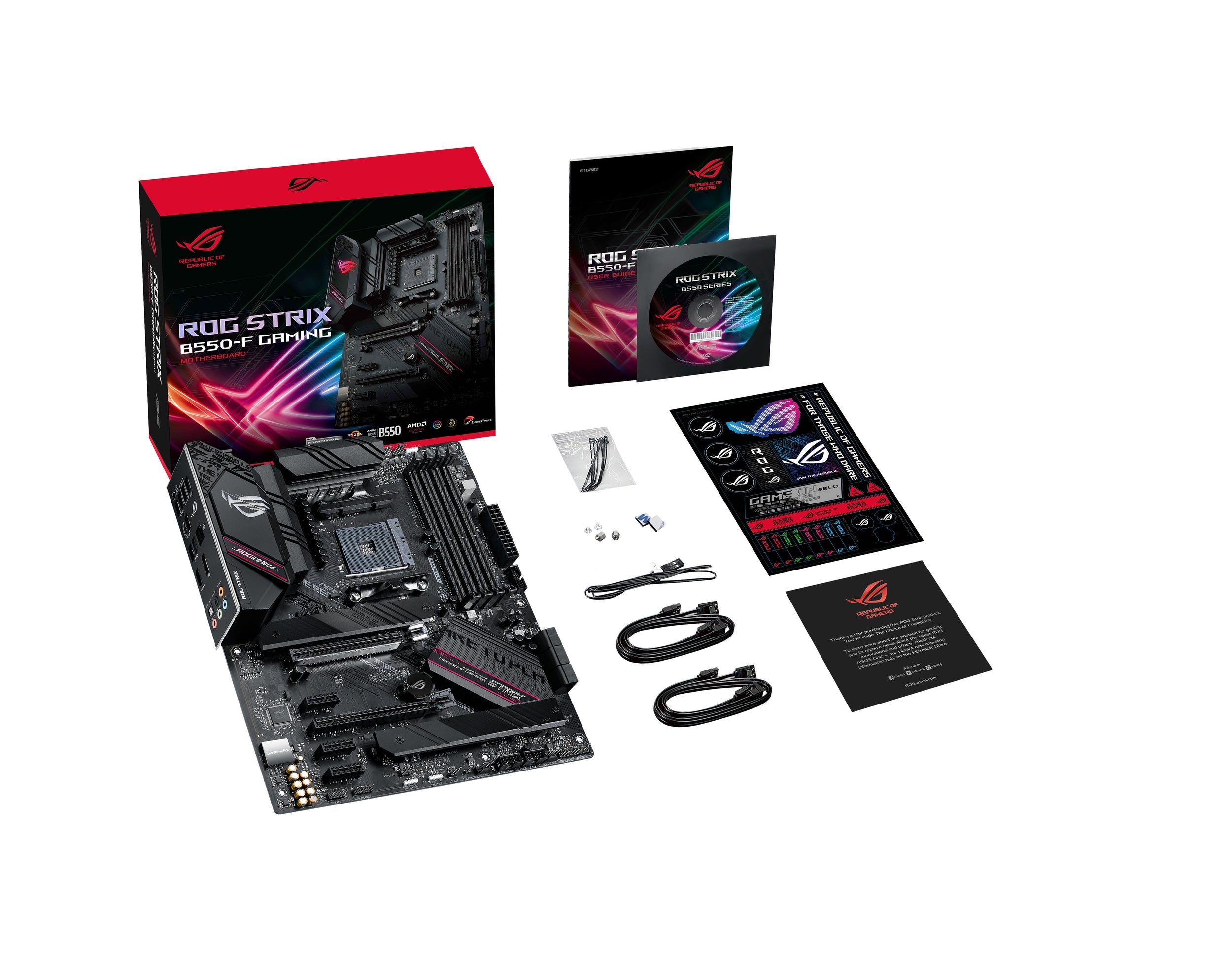 Tarjeta Madre Asus Rog Strix B550-F Gaming Ddr4 128 Gb Amd Zócalo Am4 Atx