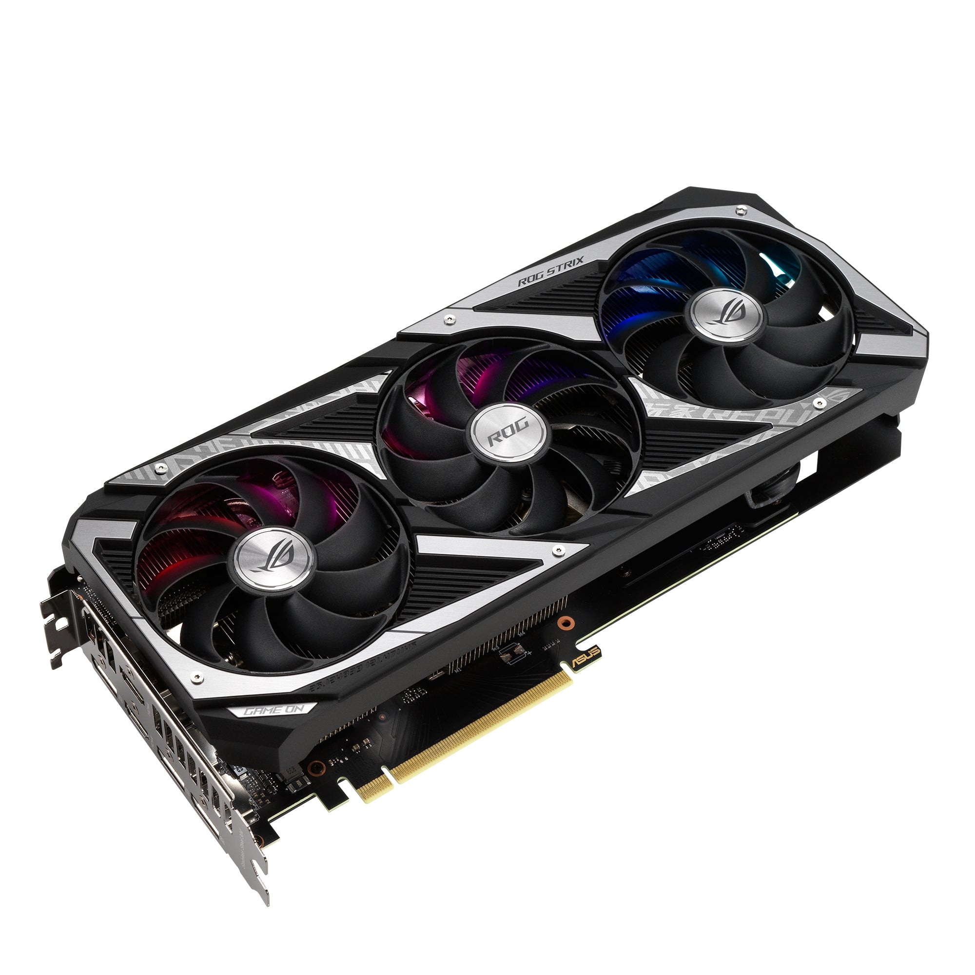 Tarjeta De Video Asus Rog-Strix-Rtx3050-O8G-Gaming 8Gb/Hdmi/Dp