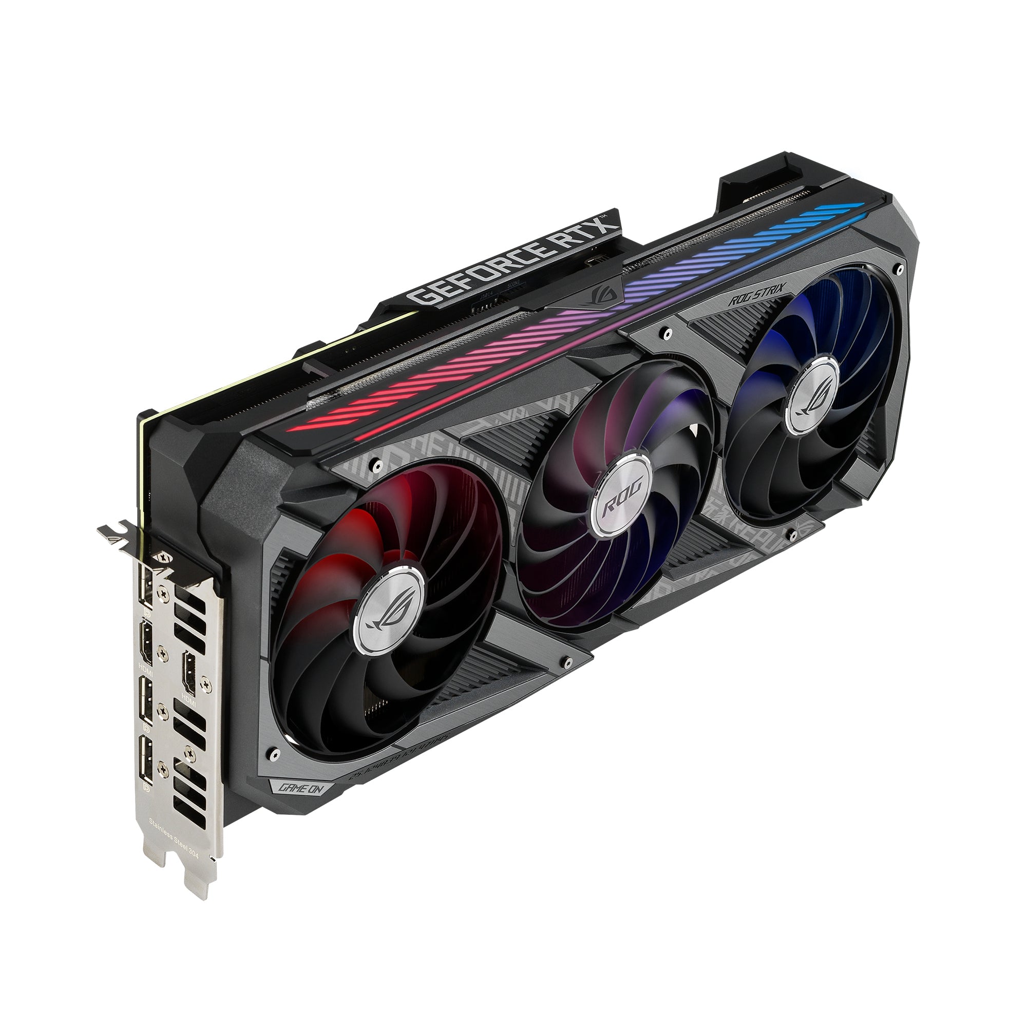 Tarjeta De Video Asus Rog-Strix-Rtx3060Ti-O8G-V2-Gaming 8Gb Gddr6/Lhr/Dp