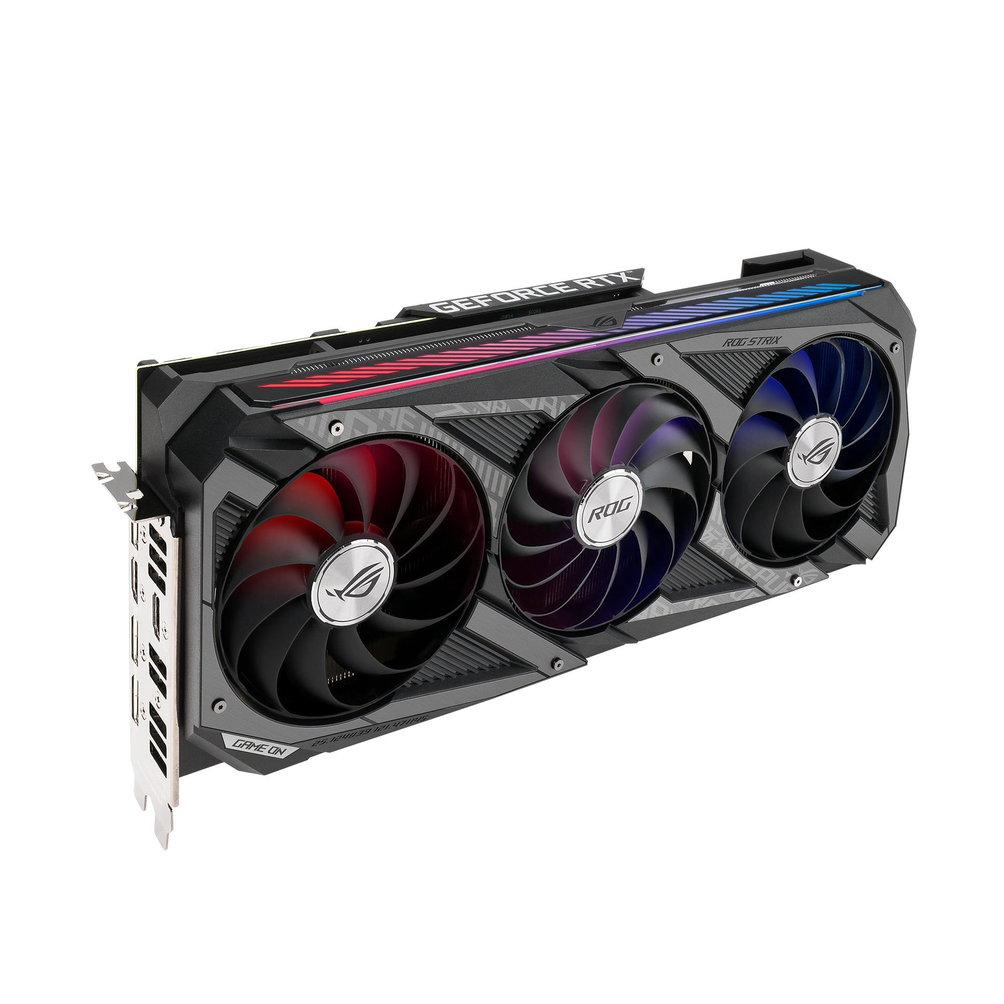 Tarjeta De Video Asus Rog-Strix-Rtx3060Ti-O8G-V2-Gaming 8Gb Gddr6/Lhr/Dp