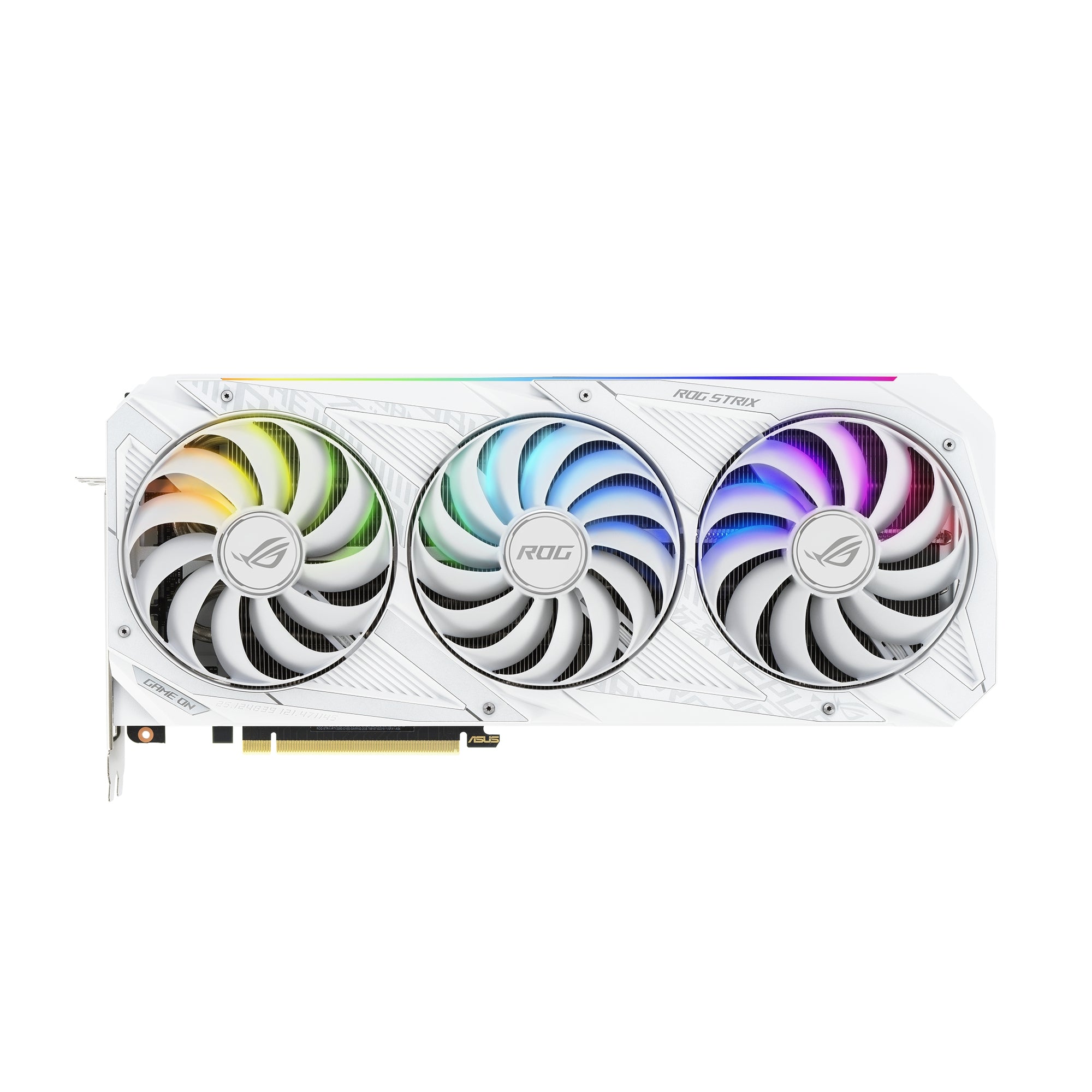 Tarjeta De Video Asus Rog-Strix-Rtx3080-O10G-White-V2 Oc 10Gb Gddr6X