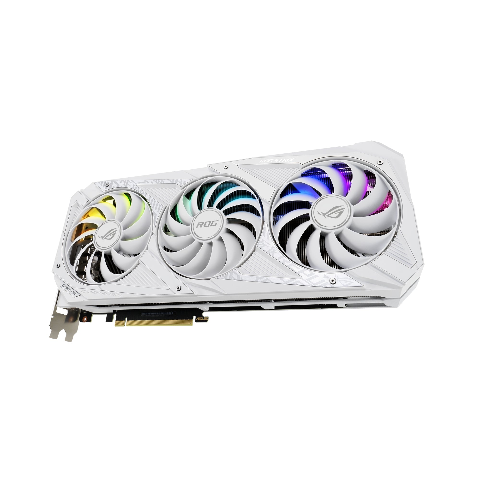 Tarjeta De Video Asus Rog-Strix-Rtx3080-O10G-White-V2 Oc 10Gb Gddr6X