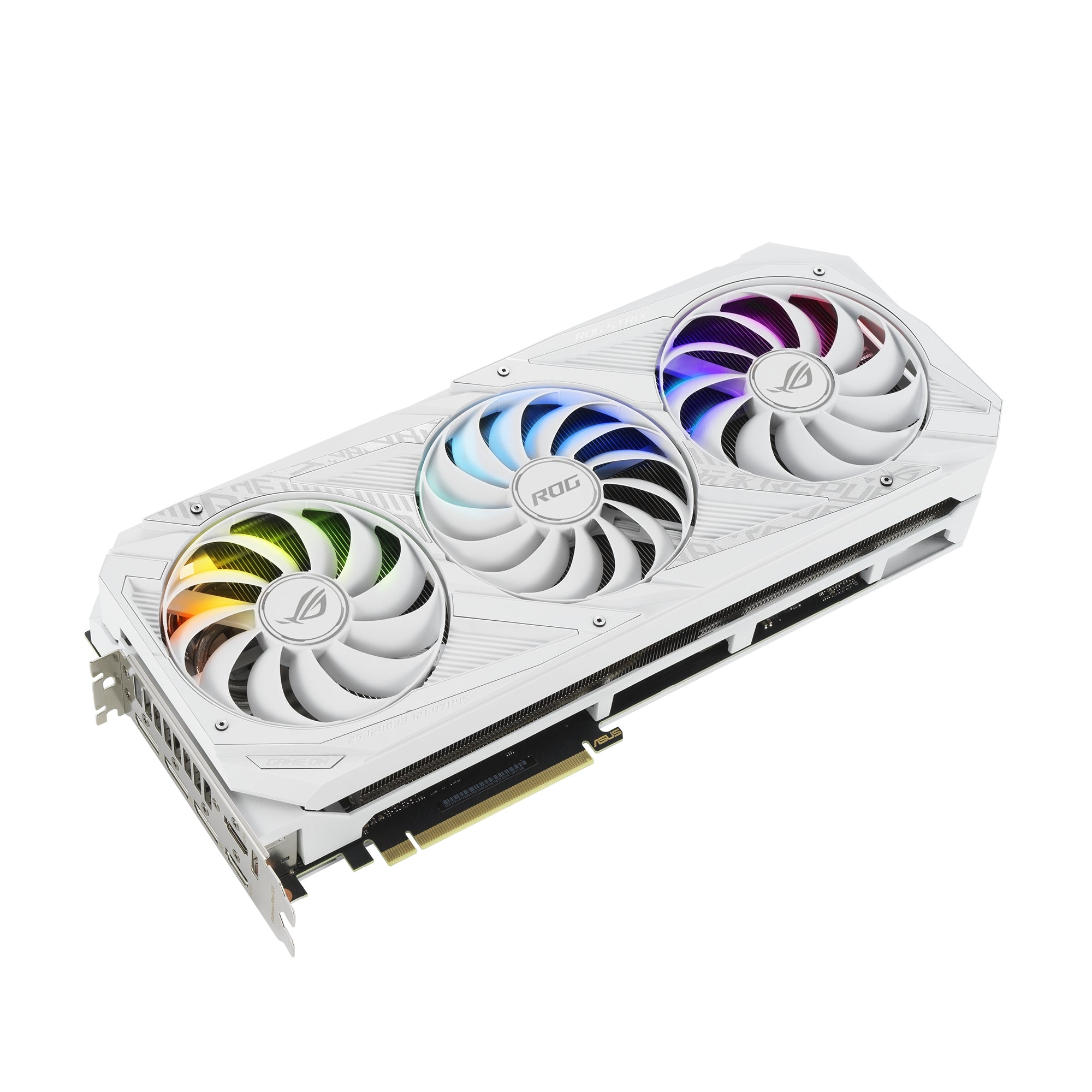 Tarjeta De Video Asus Rog-Strix-Rtx3080-O10G-White-V2 Oc 10Gb Gddr6X