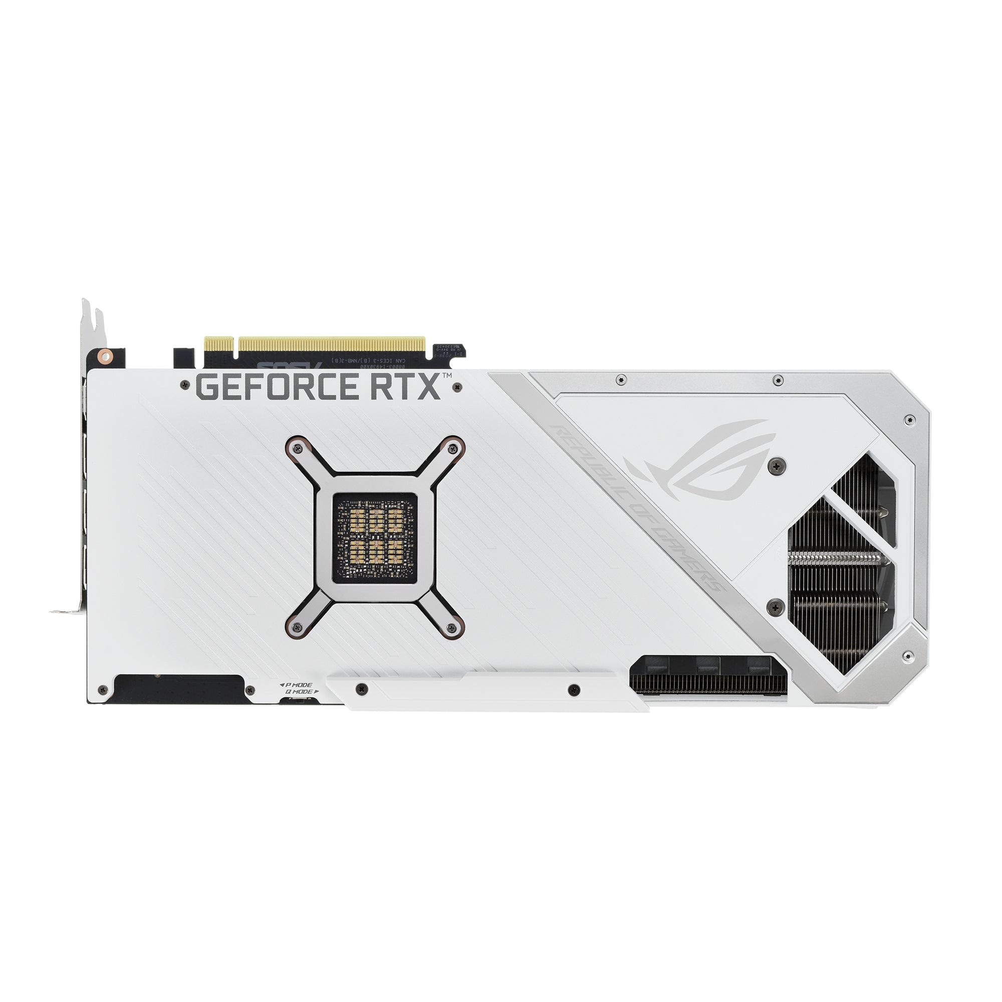 Tarjeta De Video Asus Rog-Strix-Rtx3080-O10G-White-V2 Oc 10Gb Gddr6X