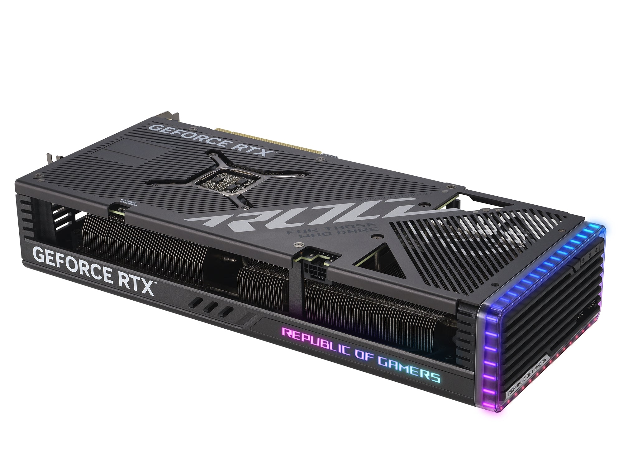 Tarjeta De Video Asus Rog-Strix-Rtx4070-12G-Gaming 12Gb/Gddr6X/Hdmi