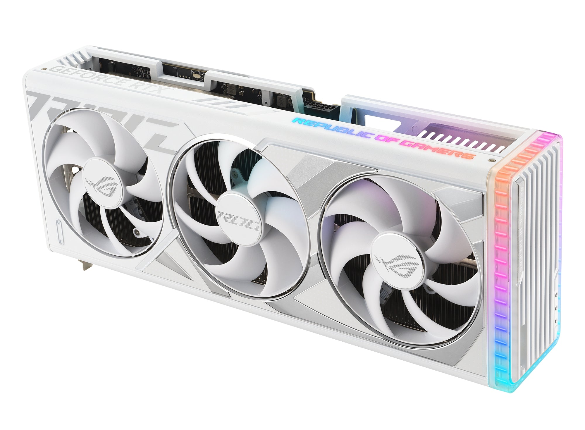 Tarjeta De Video Asus Rog-Strix-Rtx4080-O16G-White Oc 16Gb Gddr6X Hdmi