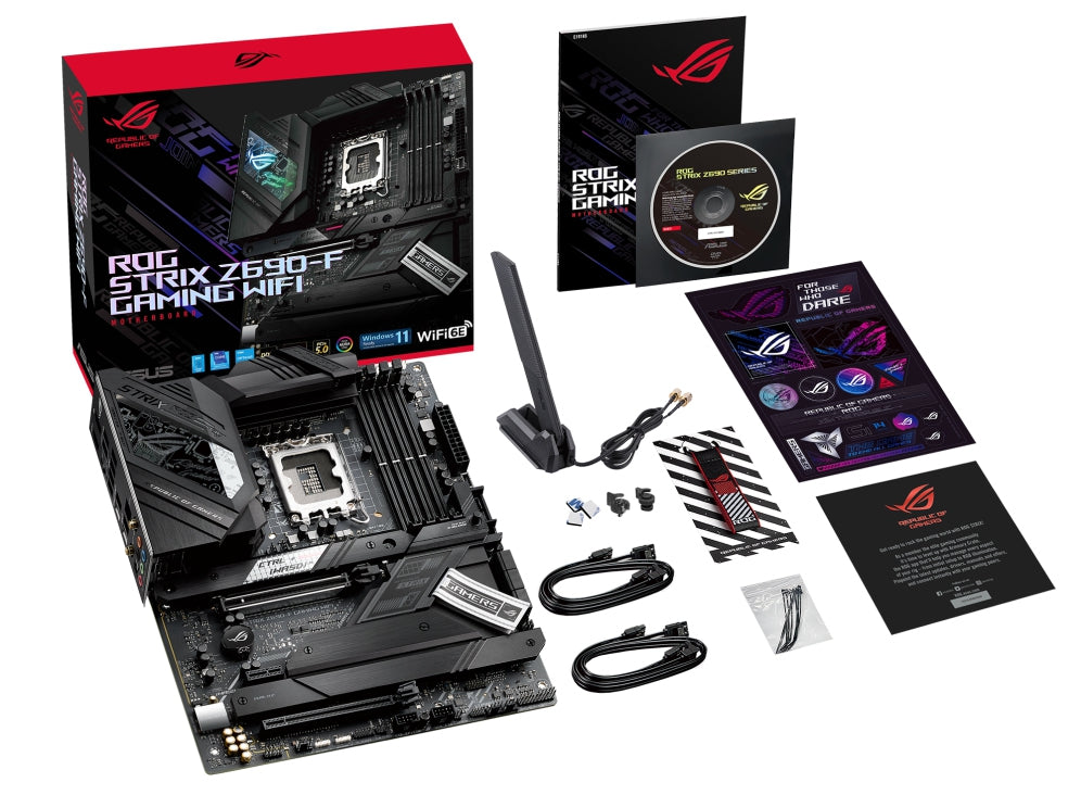 Tarjeta Madre Asus Rog Strix Z690-F Gaming Wifi 12Th/Lga 1700/Ddr5