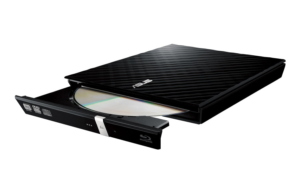 Quemador De Dvd Asus Sdrw-08D2S-U/Blk/G/As Lite Dvd-R 8X Dvd+Rw Usb 2.0 Externo Negro