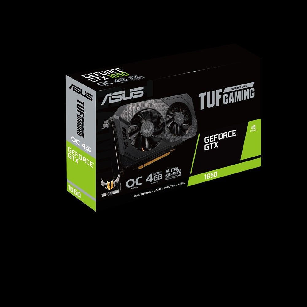 Tarjeta De Video Asus Tuf-Gtx1650-O4Gd6-P-Gaming Nvidia Geforce Gb Gddr6 Pci Express 3.0