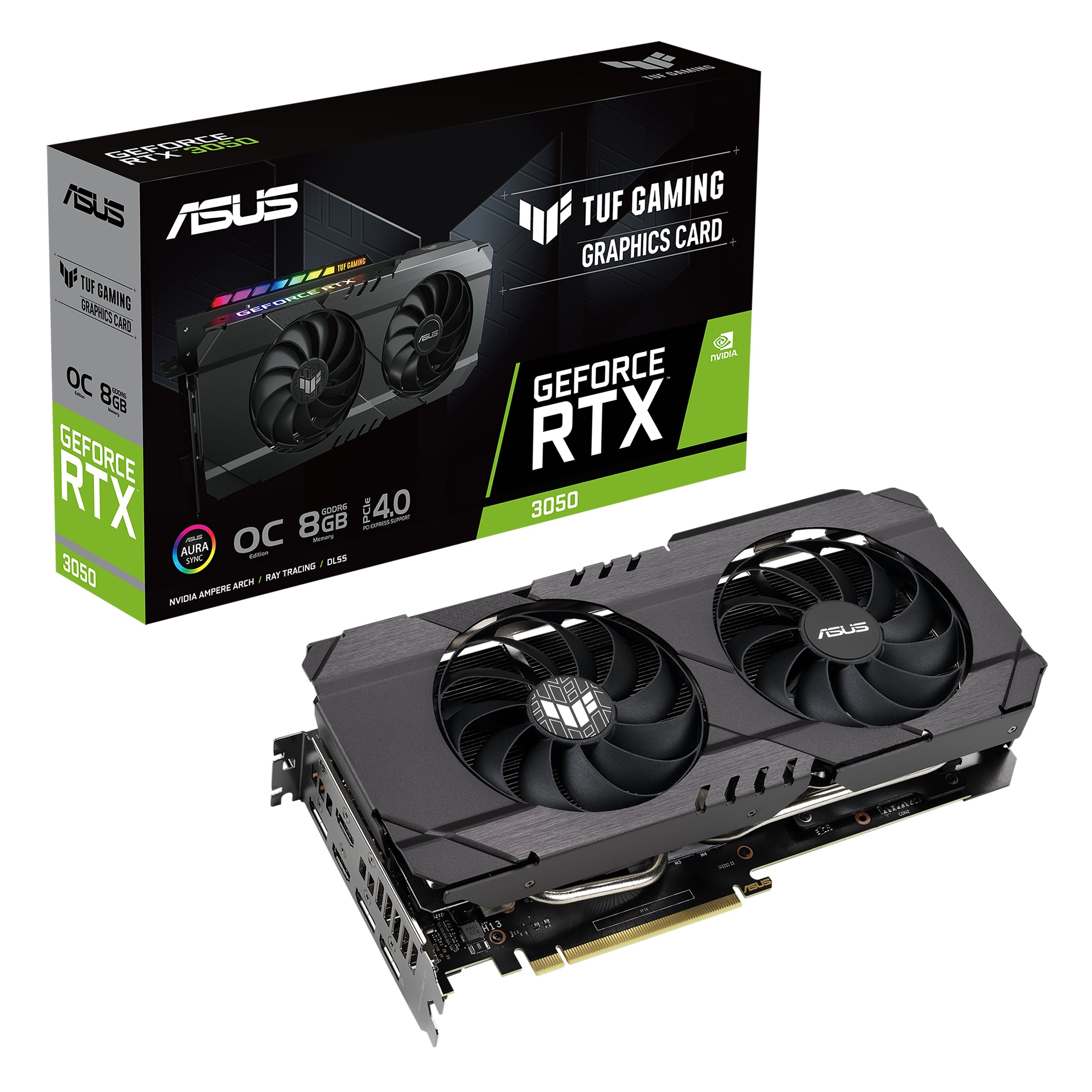 Tarjetas De Video Gaming Asus Tuf-Rtx3050-O8G-Gaming Modelo