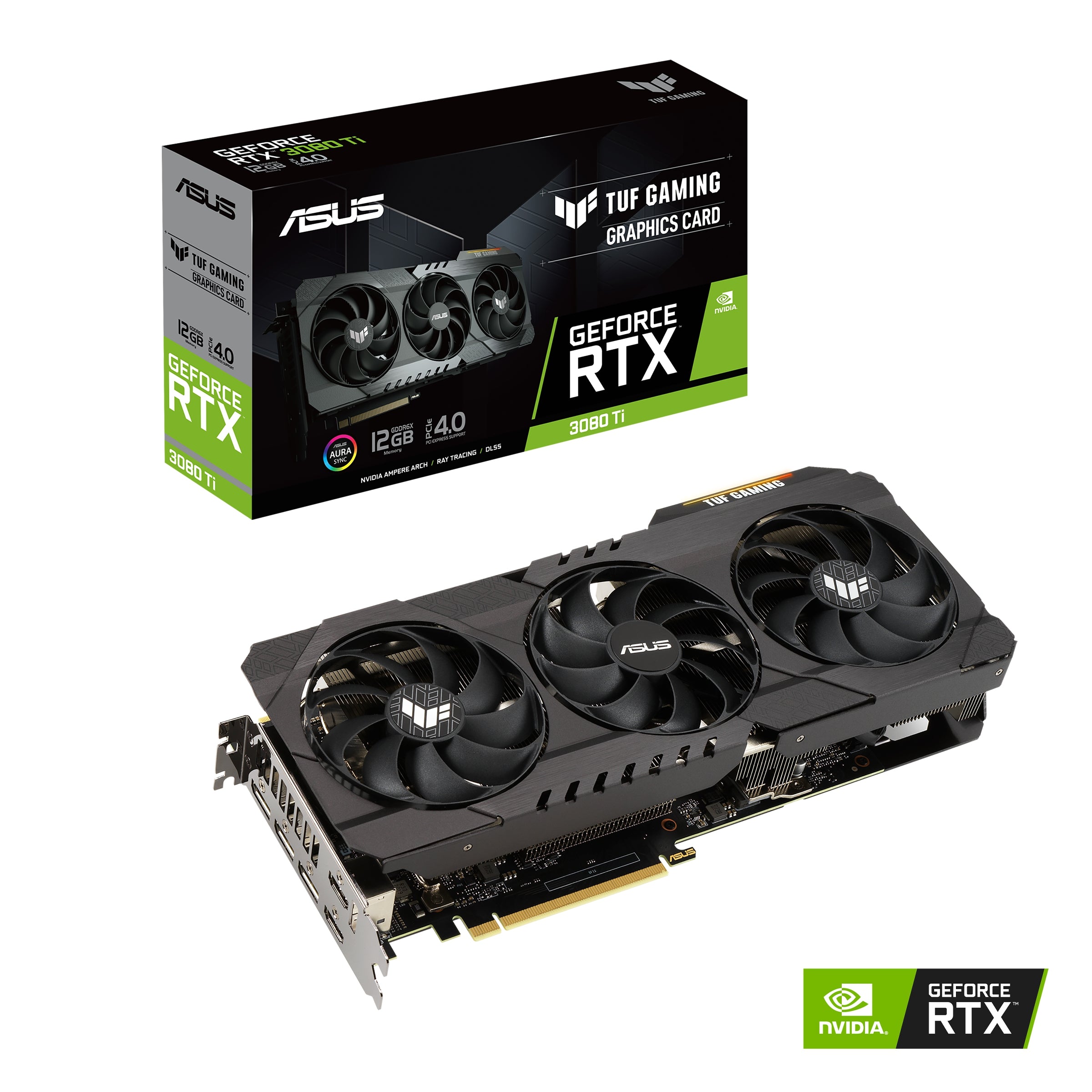 Tarjeta De Video Asus Tuf-Rtx3080Ti-12G-Gaming 12Gb Gddr6X Hdmi /Dp