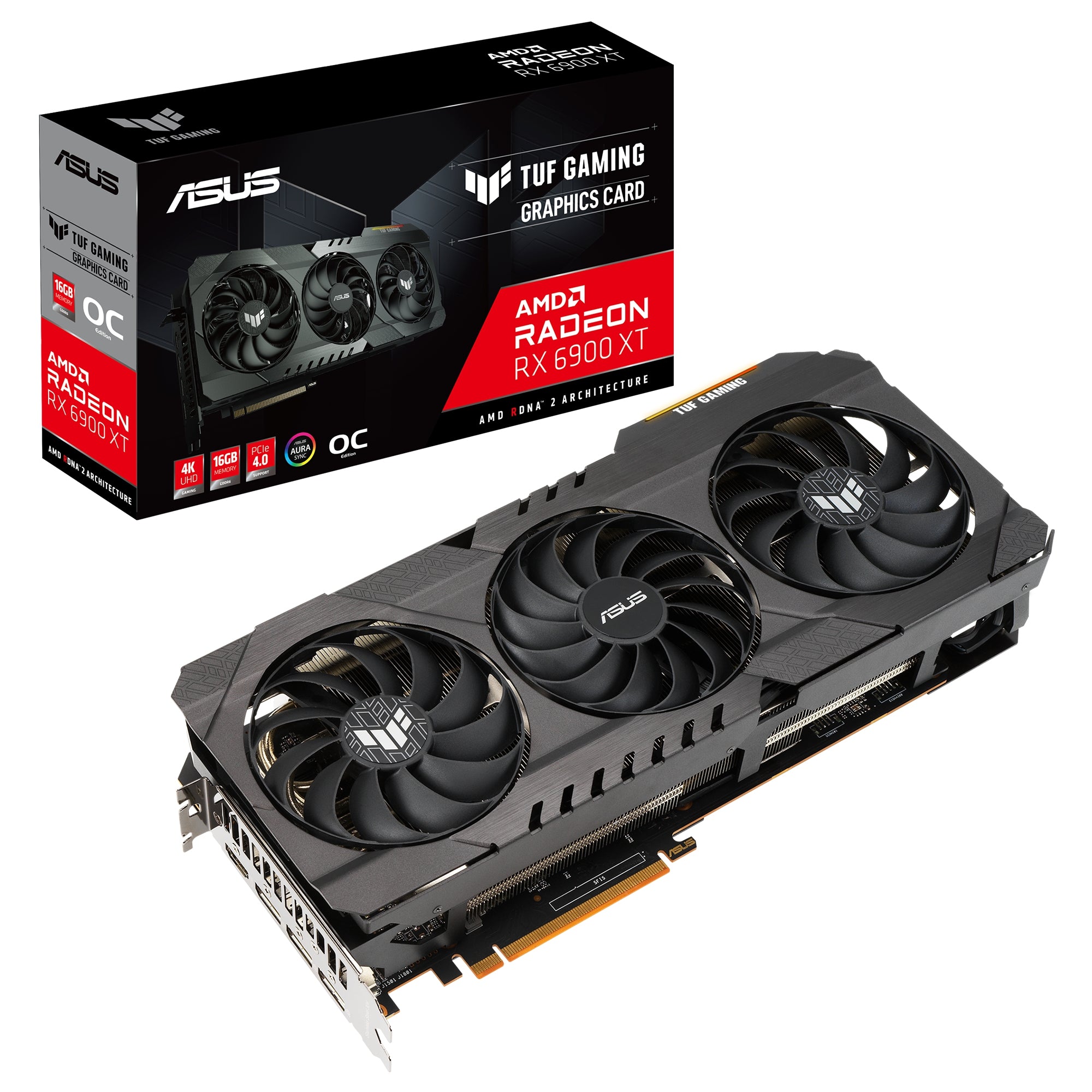 Tarjeta De Video Asus Tuf-Rx6900Xt-O16G-Gaming Amd Gddr6 Gb