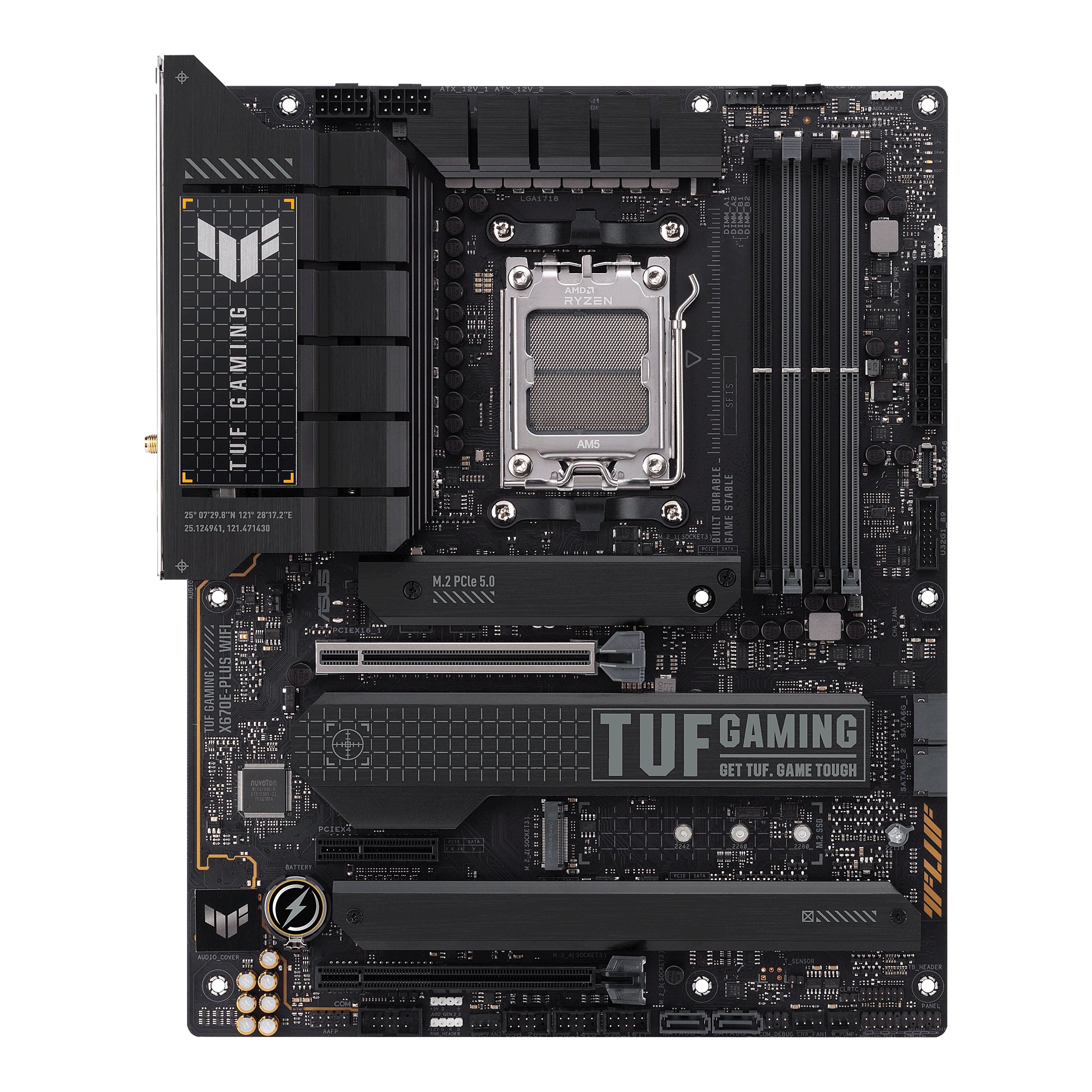 Motherbords Asus X670E-Plus Tarjeta Madre Tuf Gaming Wifi Cpu