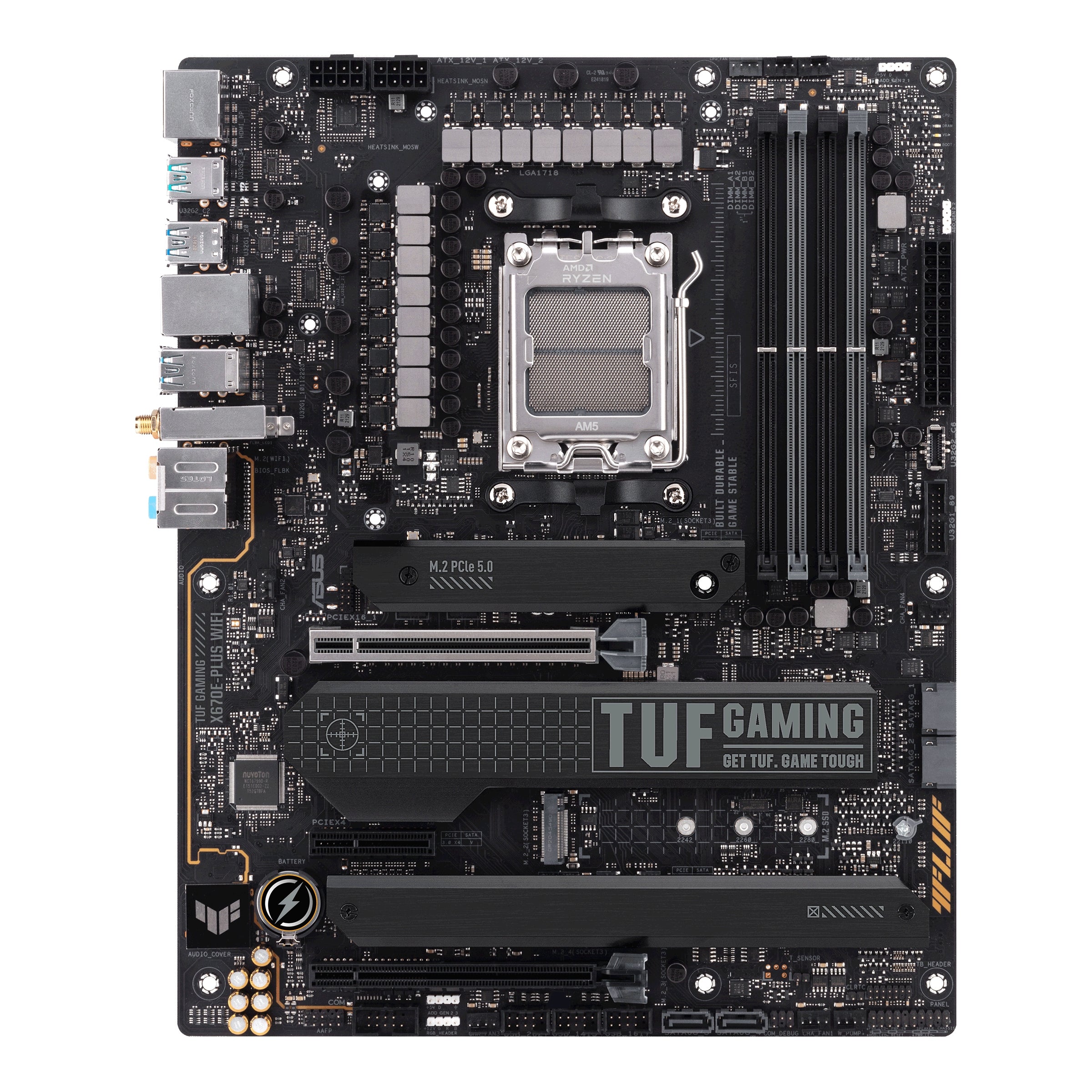 Motherbords Asus X670E-Plus Tarjeta Madre Tuf Gaming Wifi Cpu