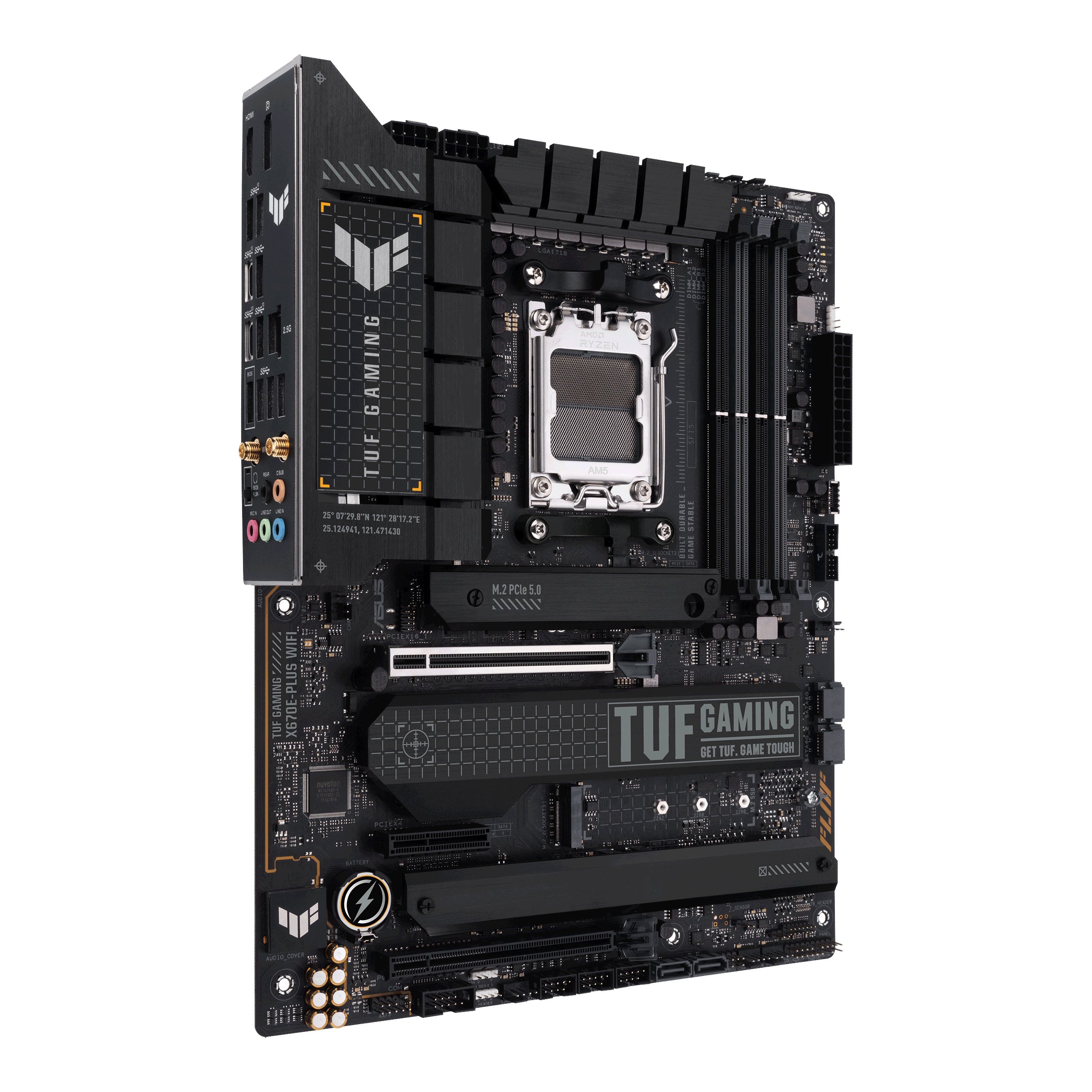 Motherbords Asus X670E-Plus Tarjeta Madre Tuf Gaming Wifi Cpu