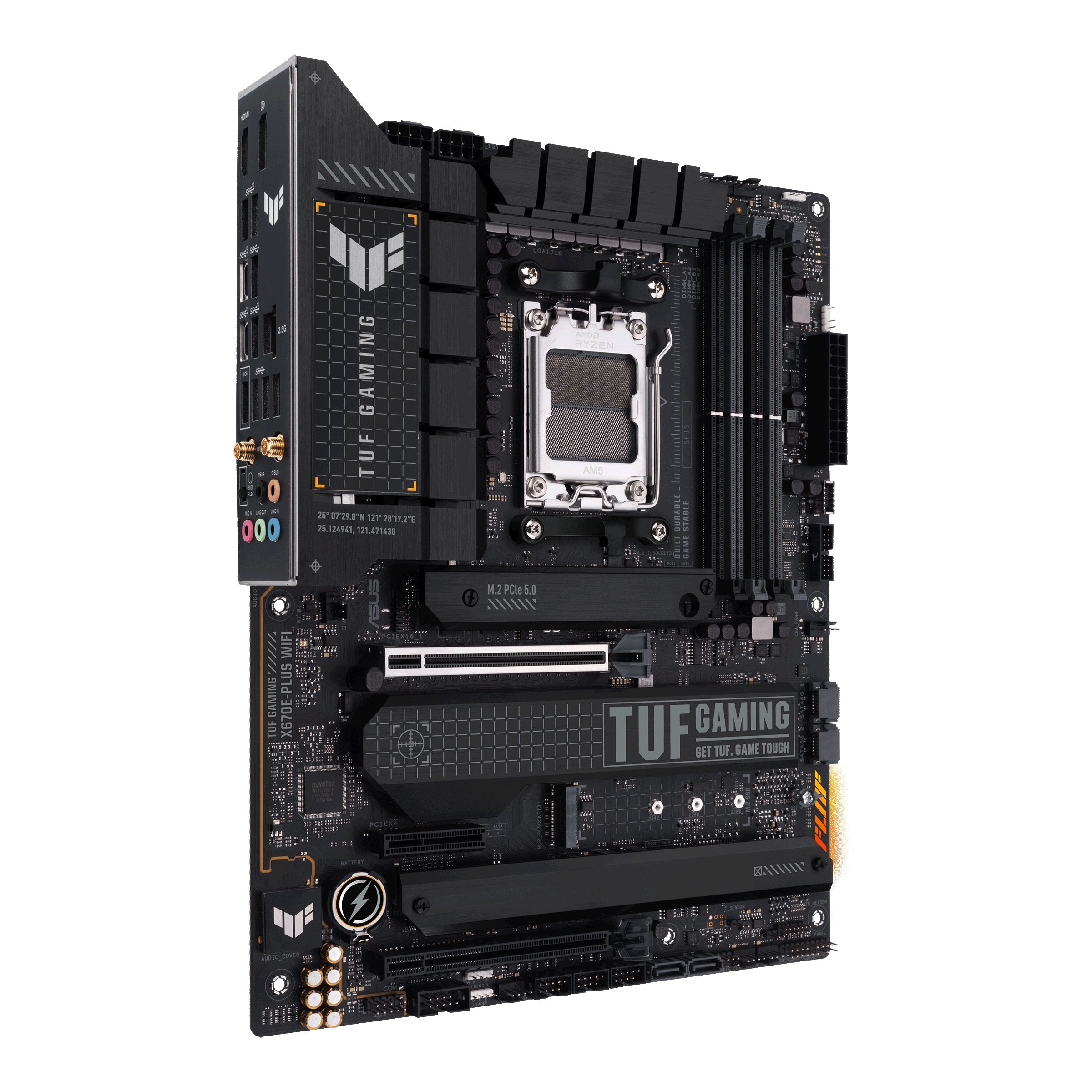 Motherbords Asus X670E-Plus Tarjeta Madre Tuf Gaming Wifi Cpu