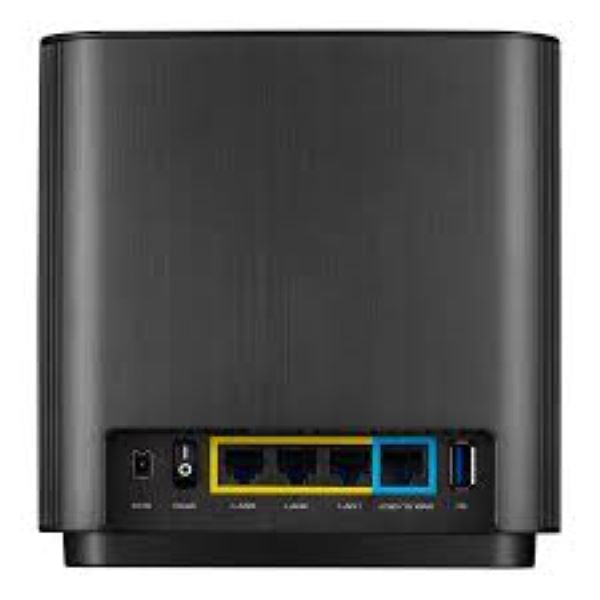 Router Inalambrico Asus Zenwifi Ax Xt8 (B-2-Pk) Charcoal Tri-Band