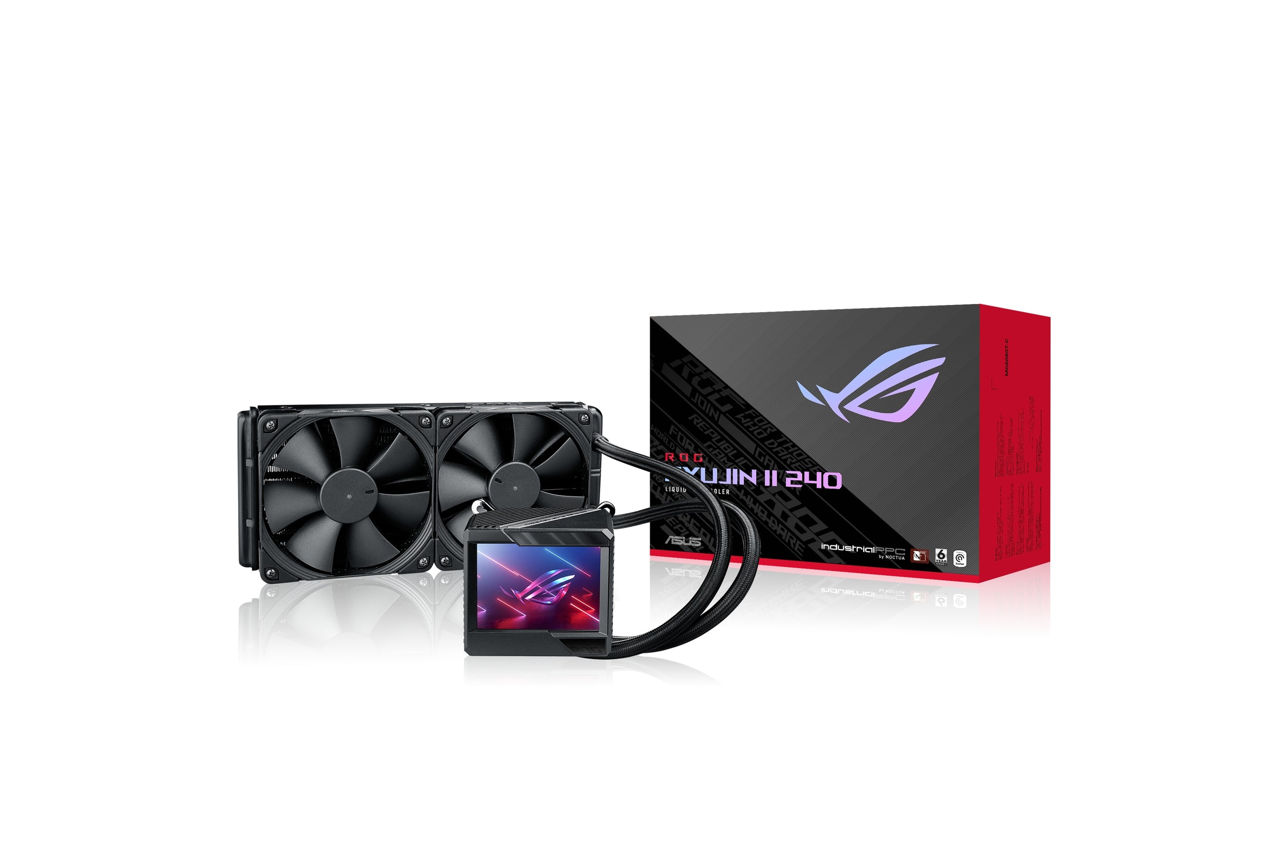 Disipador Con Enfriamiento Liquido Asus Rog Ryujin Ii/240Mm/Pantalla Lcd 3.5