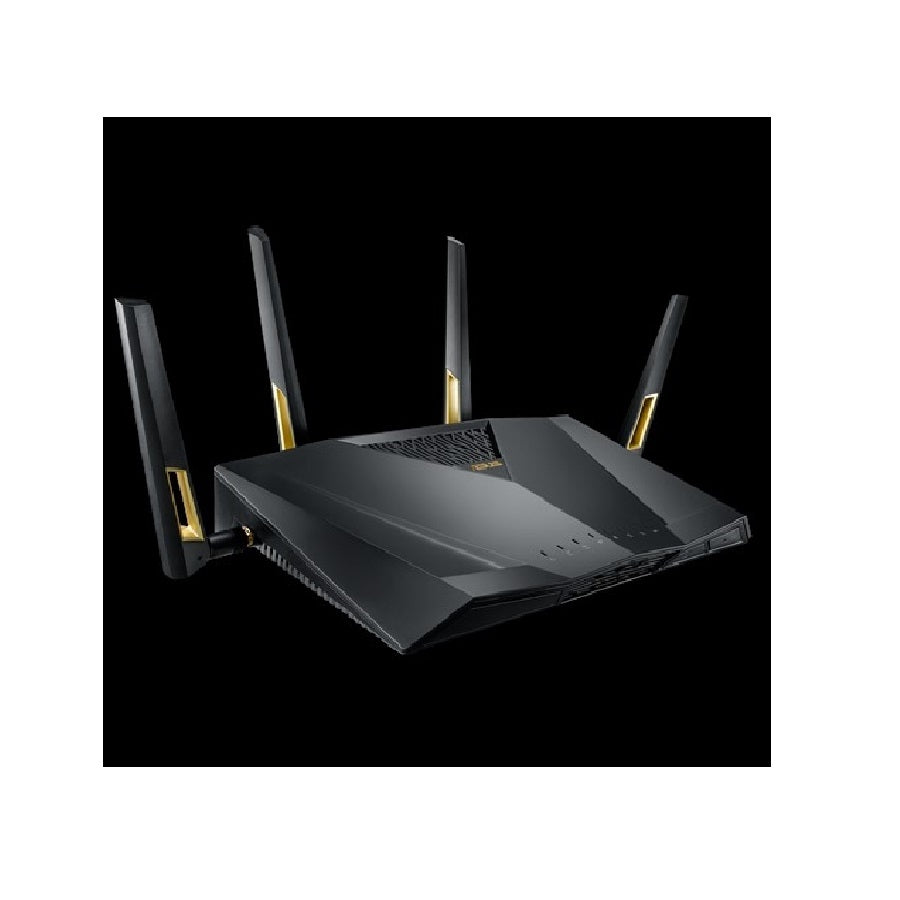 Router Gamer Asus Ax6000/1148-24804Mbps/2.4 Y 5Ghz/8X Lan Gbe/Mu-Mimo 4X4/2X Usb/8X Antenas Ext/Control Parental/Vpn/Aimesh/Wtfast/Wifi 6