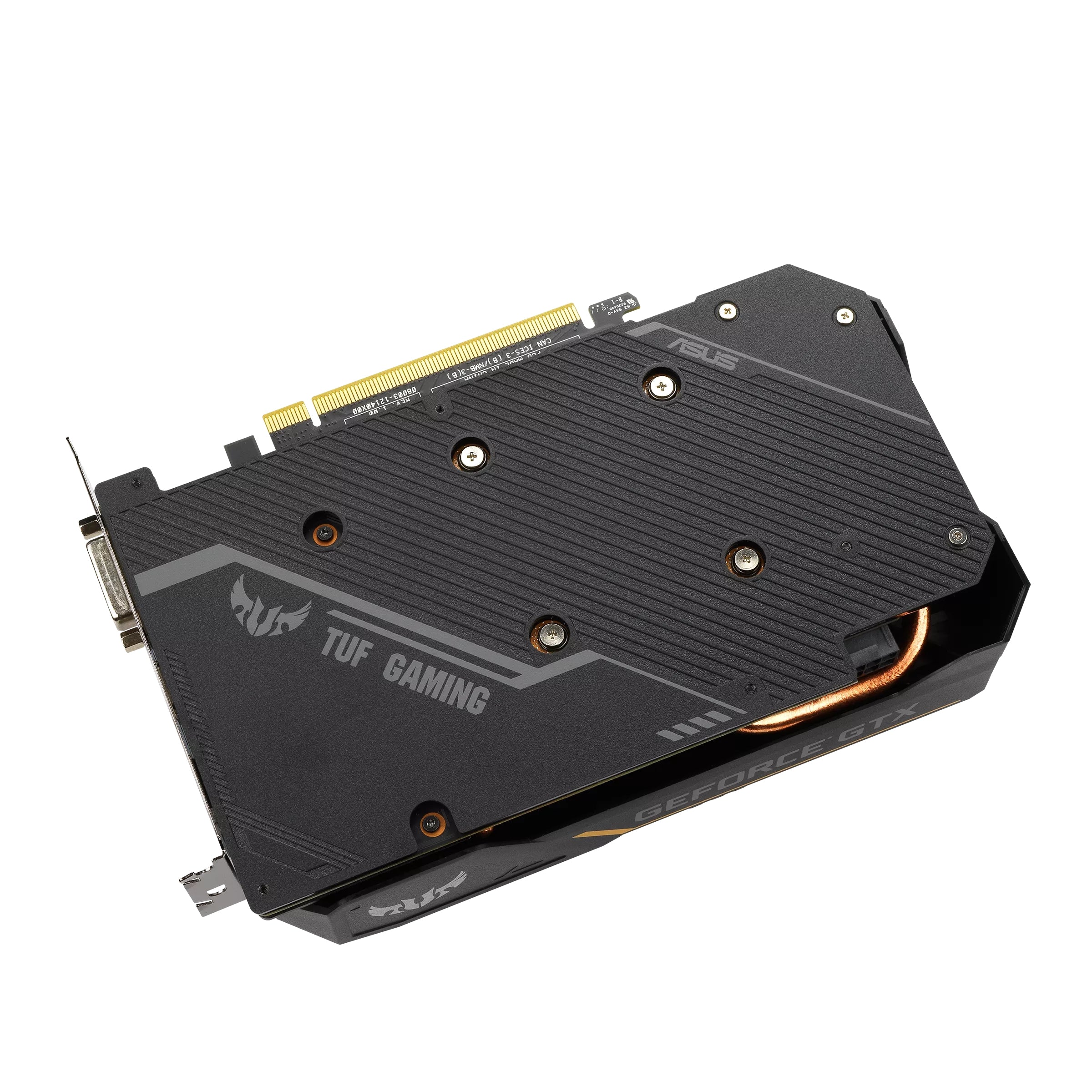 Tarjeta De Video Asus Nvidia Gtx1660Ti/Pcie X16 3.0/6Gb Ddr6/2X Hdmi/Dp/Dvi/Estandar/Gama Media/Gamer