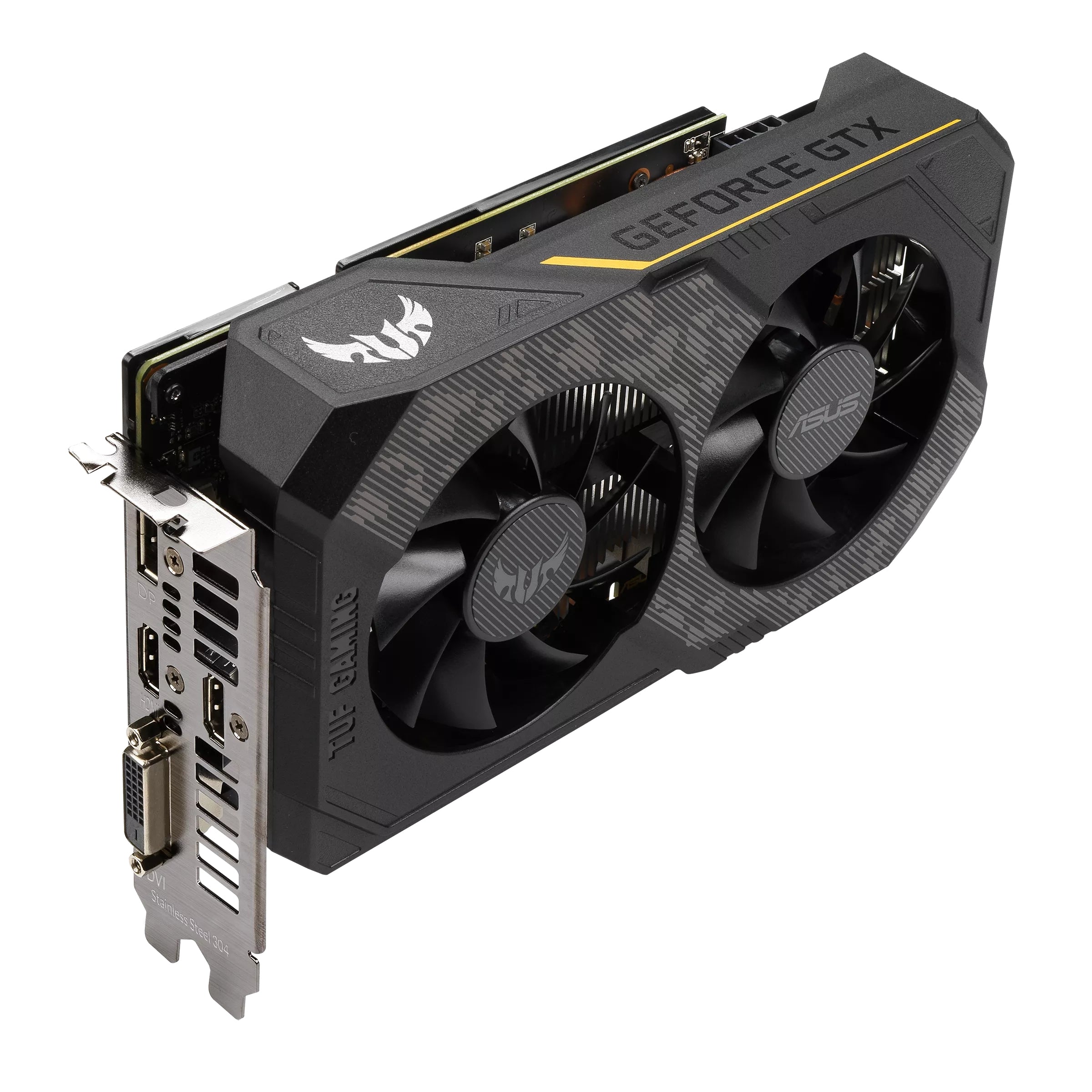 Tarjeta De Video Asus Nvidia Gtx1660Ti/Pcie X16 3.0/6Gb Ddr6/2X Hdmi/Dp/Dvi/Estandar/Gama Media/Gamer