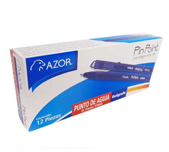 Pluma Pinpoint Azor 6810Az Azul 0.7 C/12