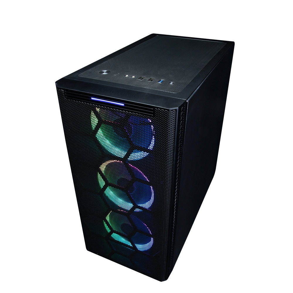 Gabinete Balamrush Nemesis M-Atx M-Itx Argb 2Xusb 3.0 Negro Br-931298