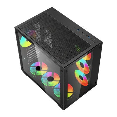 Gabinete Gamer Balam Rush Gm930 Micro Torre Atx Tank Pro Legend Series