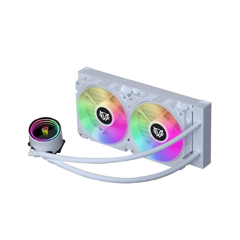 Enfriamiento Liquido 240Pro Hx20 2 Vent 120 Mm Argb, Intel/Amd Blanco Br-937375