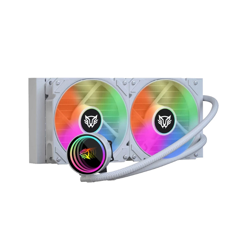 Enfriamiento Liquido 240Pro Hx20 2 Vent 120 Mm Argb, Intel/Amd Blanco Br-937375