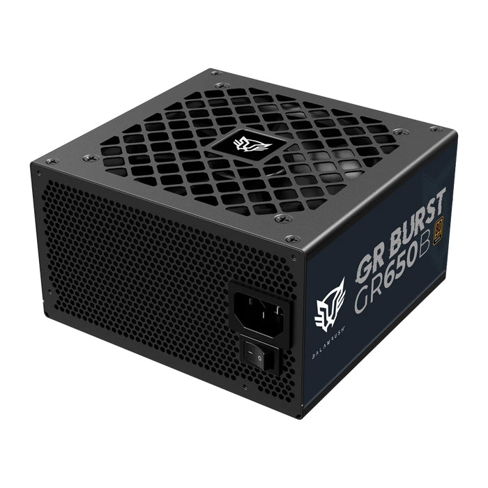 Fuente De Poder Br Burst Atx 650W 80 Plus Bronze No Modular Negro