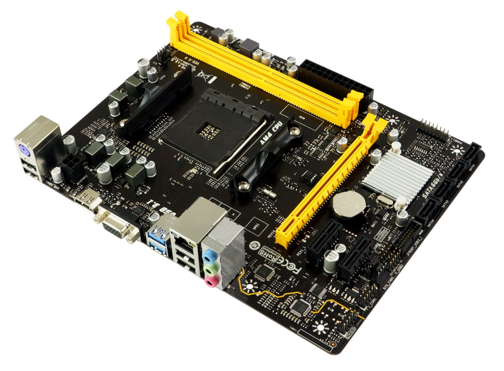 Motherboard Biostar A320Mh Soporte De Cpu Compatible Con Amd Am4