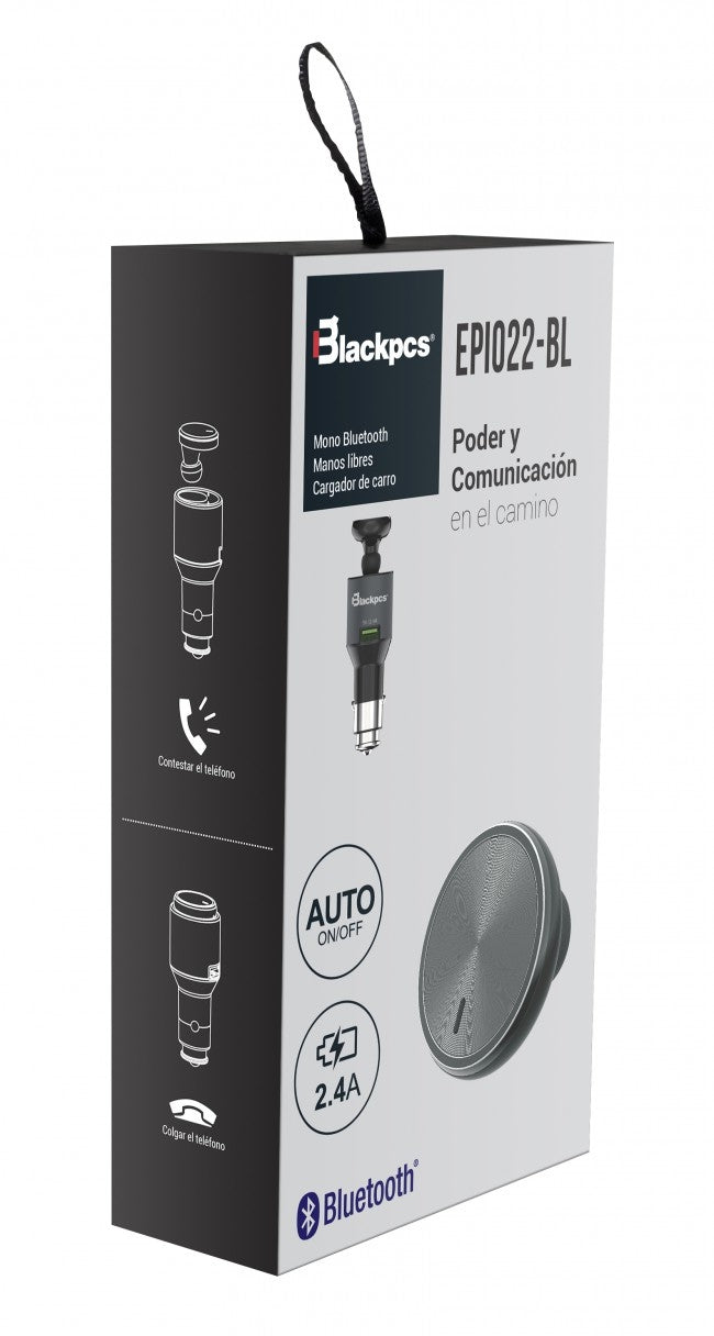 Plug In Blackpcs Epi022-Bl Auto Negro
