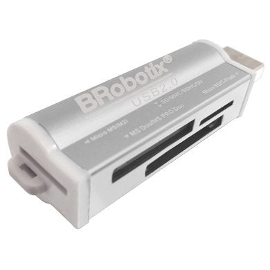 Lector Usb Brobotix 180420P Plata 2.0