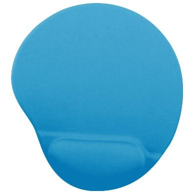 Mousepad Brobotix Tipo Gel Turquesa Pad C/ Almohadilla Azul Antiderrapante Monótono 24.5*21.5*0.2 Cms 500074T