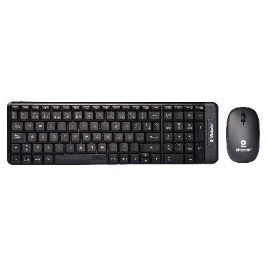 Kit Teclado Y Mouse Brobotix 6000618 Inalámbrico Compacto Español Negro 10