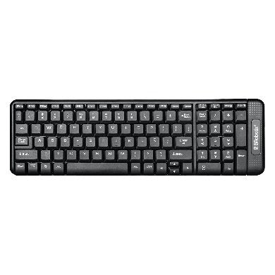 Kit Teclado Y Mouse Brobotix 6000618 Inalámbrico Compacto Español Negro 10