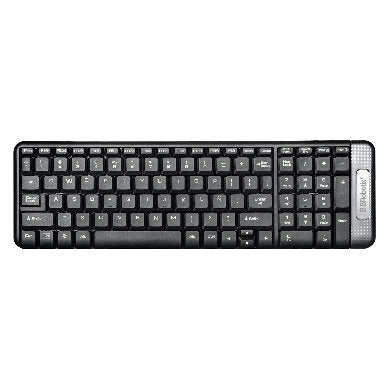 Kit Teclado Y Mouse Brobotix 6000625 Inalámbrico Compacto Español Negro/Gris 10