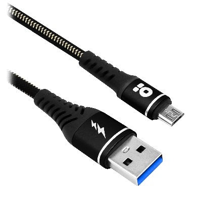 Cable Usb V2.0 Brobotix 6000724 Tipo Micro 1.0 Denim Negro (6000724)