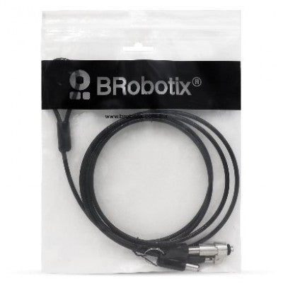 Candado Para Laptop Brobotix 6001639 De Llave (Nanosaver ) P/Portátiles Acero Negro