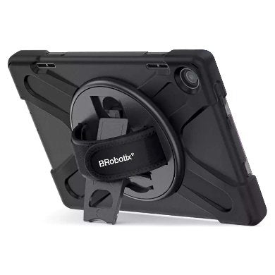 Funda Para Tablet Brobotix 6005200 Protector C/Correa Uso Rudo Giro 360º P/Lenovo M10 10.1 C/Mica 3Rd Tb-328Fu/Tb-328Xu