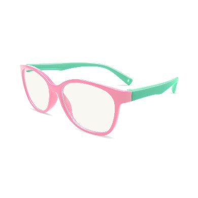 Lentes Brobotix 651862 Rosa/Aqua Antiradiación Armazón De Acetato