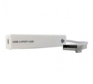 Hub Usb Brobotix 980287B 2.0 Color Blanco 4 Puertos