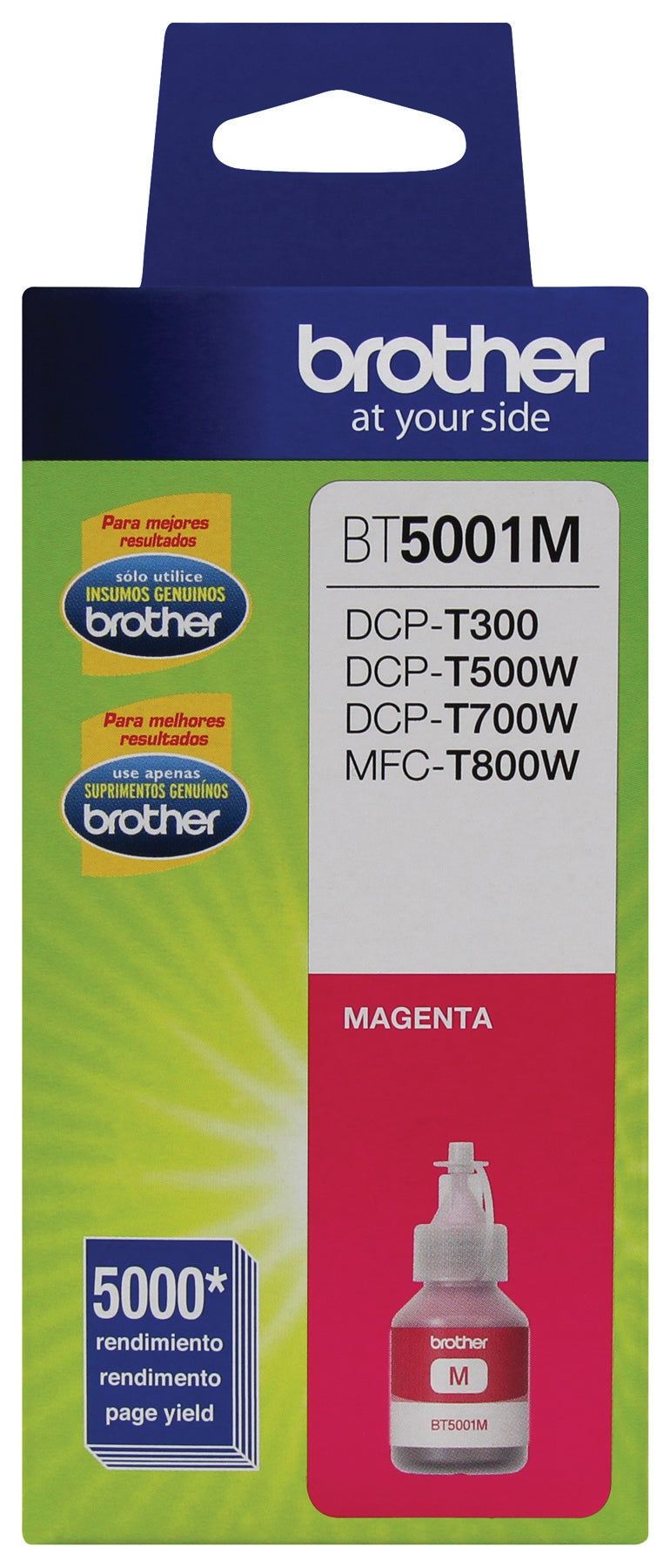 Tóner Brother Bt5001M Botella De Tinta Magenta