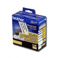 Etiquetas De Pape Brother Dk1201 Blanca Papel 400 29 Mm Ancho X 90.3 Largo. Impresión En Negro. Ql800 / Ql810W Ql1110Nwb.