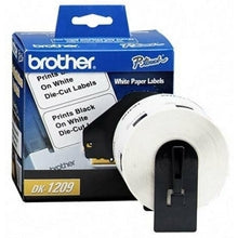 Cinta Brother Dk1209 Etiqueta Blanca De Papel 800 Etiquetas 28.9 Mm Ancho X 62 Largo. Impresión En Negro. Ql800 / Ql810W Ql1110Nwb.