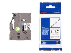 Tubo Termo Retráctil Brother Hse231 Etiqueta Blanca Continua Termoretráctil De 11.7 Mm Diámetro X 1.5 Mts Largo. Impresión En Negro.